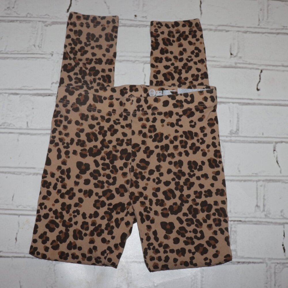 🐆👖 Leopard Print Pants – Size 6–6X · Wonder Nation · Jungle Cub Cozy